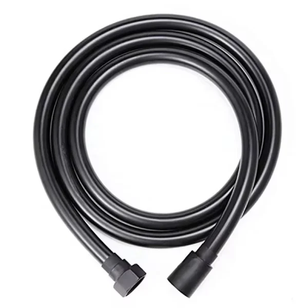 2m Black PVC Silicone Shower Head Hose Flexible Hose High Pressure Water Strong Multilayer Plumbing Bathroom Accessories 1