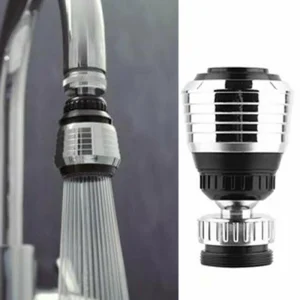 360 Degree Rotate Swivel Faucet Nozzle Filter Adapter Water Saving Tap Aerator Diffuser Bathroom Shower Bath Accessories 1