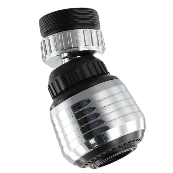 360 Degree Rotate Swivel Faucet Nozzle Filter Adapter Water Saving Tap Aerator Diffuser Bathroom Shower Bath Accessories 3