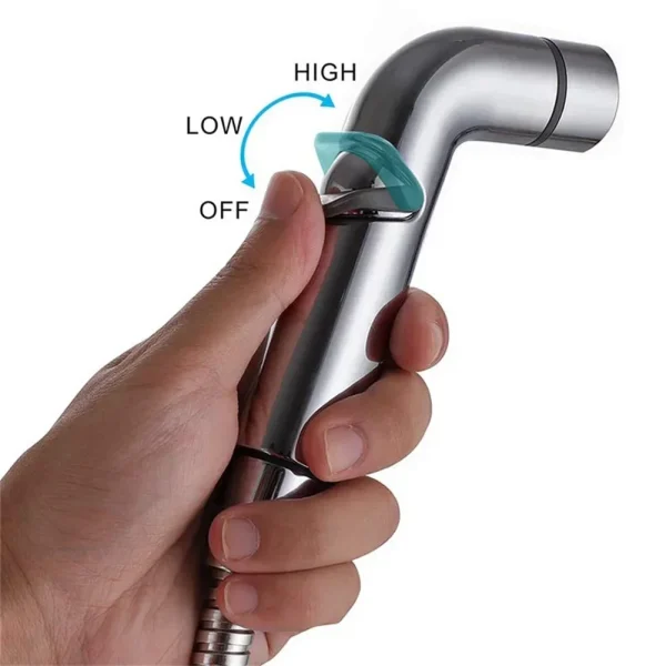 Toilet Bidet Sprayer Flow Adjustable Bidet Sprayer Health Faucet Hand Shower Head For Bathroom Accessories 2