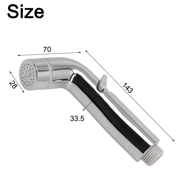 Toilet Bidet Sprayer Flow Adjustable Bidet Sprayer Health Faucet Hand Shower Head For Bathroom Accessories 3