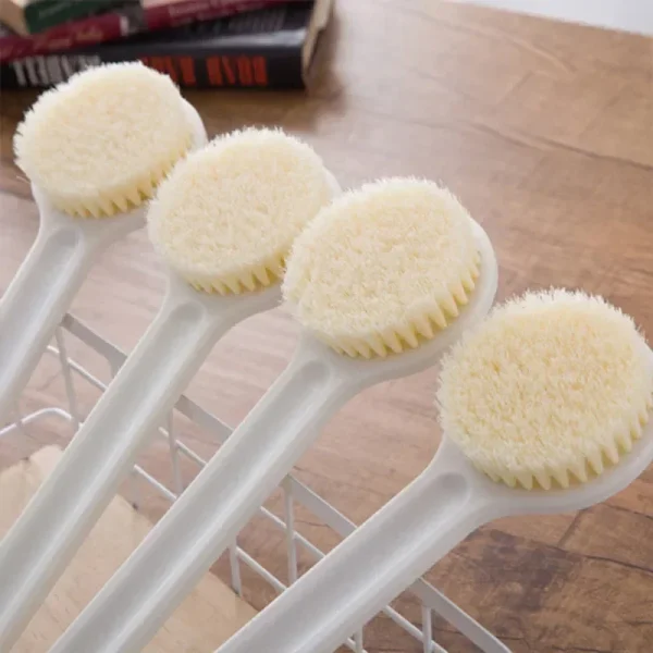 2024New Bath Brush Long Handle Exfoliating Scrub Skin Massager Exfoliation Bathroom Brush Back Body Bath Shower Cleaning Brushes 3