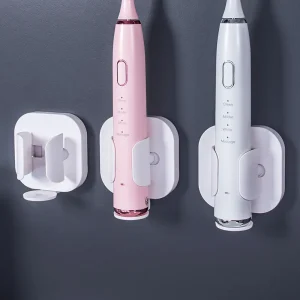 Toothbrush Stand Rack Organizer Electric Toothbrush Wall-Mounted Holder Space Saving Bathroom Accessories 1