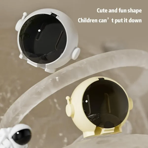 Bathroom Toothbrush Organizes Easy Installation Creative Astronaut Designs Toothbrush Holders For Household Bathroom Ornament 5