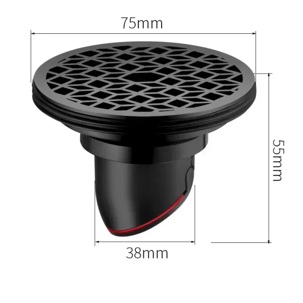1PCS Deodorant Drain Core Toilet Insect-proof Anti-odor Floor Drain Cover Shower Sewer Hair Strainer for Bathroom Accessories 2