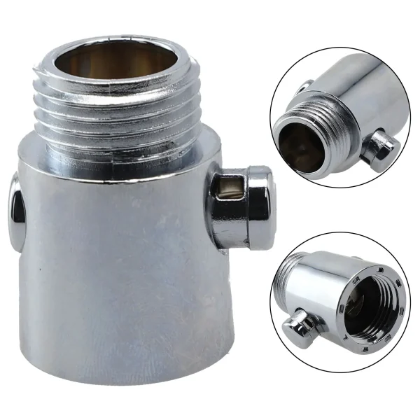 Shower Head Control Switch Flow Water Stop Valve Shower Heads One-Button Pause Water Controller Bathroom Accessories 4