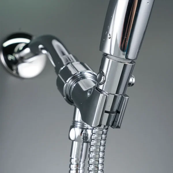 Shower Head Control Switch Flow Water Stop Valve Shower Heads One-Button Pause Water Controller Bathroom Accessories 6
