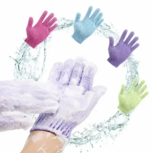 1PC Bath Gloves for Peeling Exfoliating Glove Shower Scrub Brush Resistance Body Skin Massage Sponge Wash Bathroom Accessories 1
