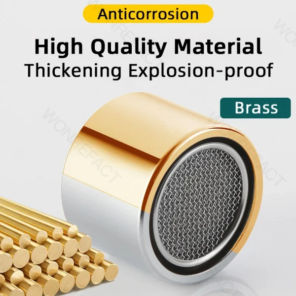 Faucet Bubbler Kitchen Faucet Aerator Bathroom Household Diffuser Tap Accessories Water-saving Filter Nozzle Kitchen Accessories 5