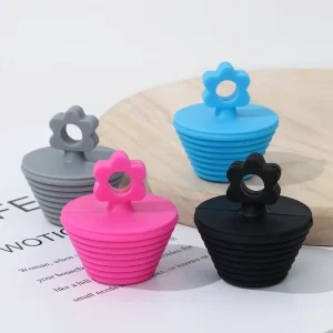 Silicone Drain Stopper Universal Bathtub Plug Shower Bath Tub Sink Drains Replacement Bathroom Accessories 1