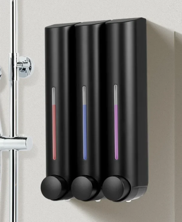 Lamgool Soap Dispenser Wall Mounted 420Ml Shower Soap Dispenser Shower Gel Detergent Dispenser for Bathroom Accessories ﻿ 2