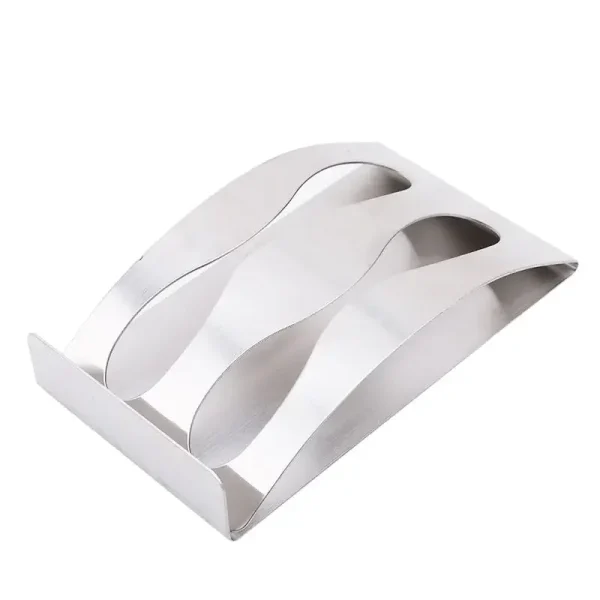 2024 1PC Wall Mount Toothbrush Holder 3/2 Hook Self-Adhesive Tooth Brush Organizer Box Stainless Steel Bathroom Accessories 5