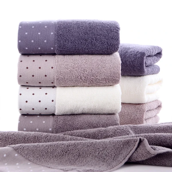 70x140cm  High quality pure cotton thickened towels Soft absorbent towels for both men women's household use  face washtowel 2