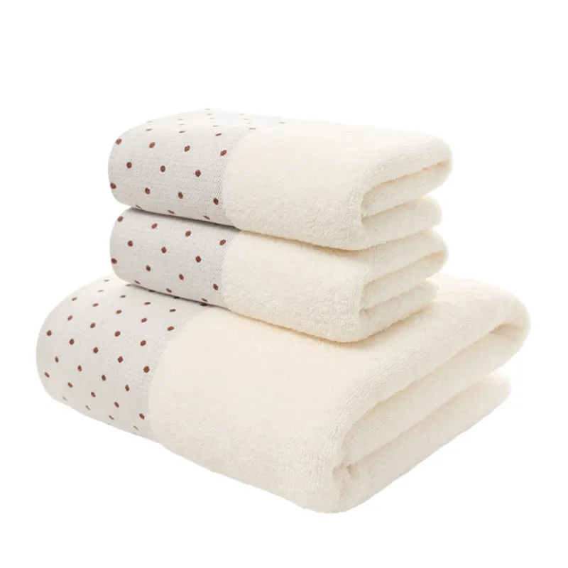 Dot cream white