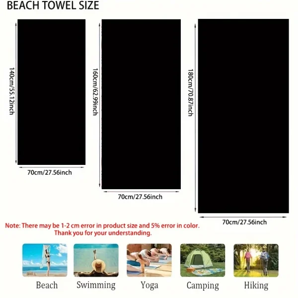 Beach Towel Floral Starfish Pattern Sunscreen Windproof Suitable For Beach Pool Camping Travel Beach Blanket 3