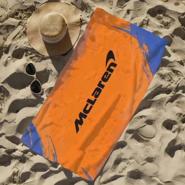 Race M-McLaren-S Cars Logo Towel Soft Pool Gift For Travel Gym Shower Camping Quick Dry Sports Large Beach Towel 2