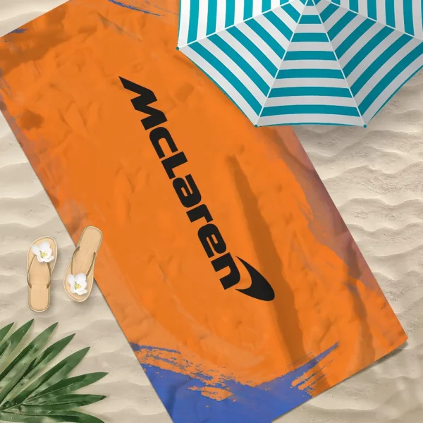 Race M-McLaren-S Cars Logo Towel Soft Pool Gift For Travel Gym Shower Camping Quick Dry Sports Large Beach Towel 4