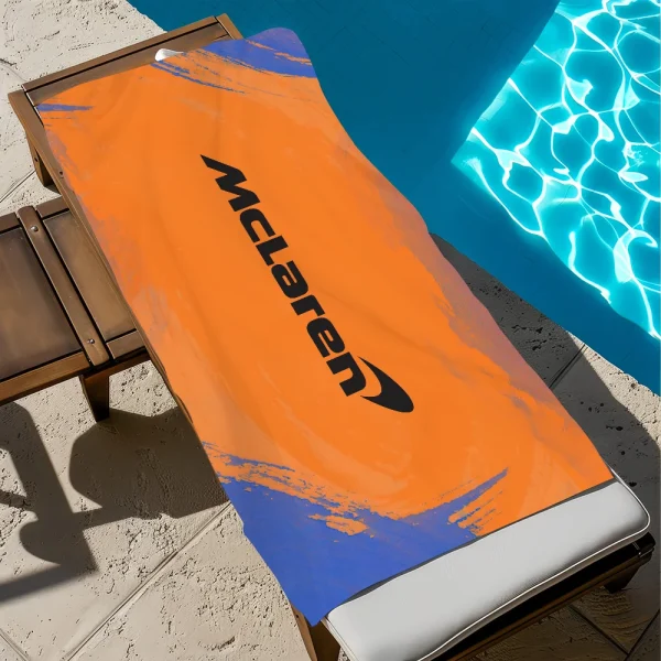 Race M-McLaren-S Cars Logo Towel Soft Pool Gift For Travel Gym Shower Camping Quick Dry Sports Large Beach Towel 6