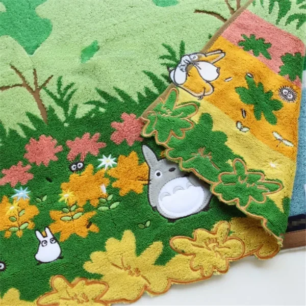 Cute 100% Cotton Embroidery Cartoon Towels Bathroom Hand Towel Batrh for Kids Adults Beach 4