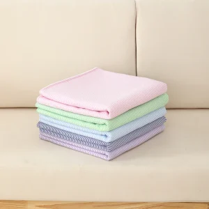 Seersucker Beach Towel For Kids Men Women Water Absorbing Terry Cloth Stripe Pool Towel Absorbent Towels for Bathroom 1