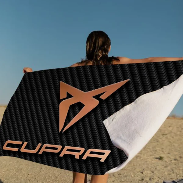 Cupras-s R-racing Anmie Microfiber Printed Beach Towel Mountain Climbing Yoga Beach Swimming Running Absorbent Soft Towel 1