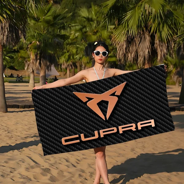 Cupras-s R-racing Anmie Microfiber Printed Beach Towel Mountain Climbing Yoga Beach Swimming Running Absorbent Soft Towel 4
