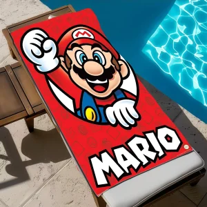 Super M-Mario Cute Beach Towel Colorful Bath Towels For Girl Microfiber Quick Dry Custom Sand Free Beach Yoga Spa Gym Pool 1