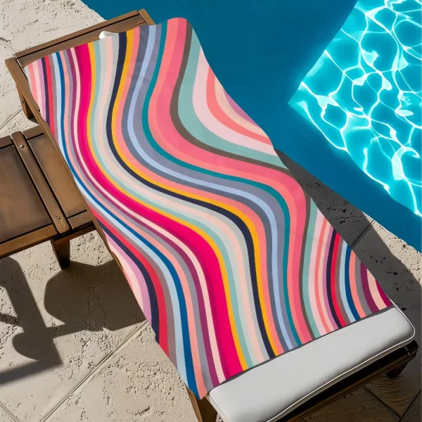 S-Smith Fashion P-Paul Towel Pool Beach Towel Portable Quick Fast Dry Sand Outdoor Travel Swim Blanket Thin Mat Bath TowelS 4