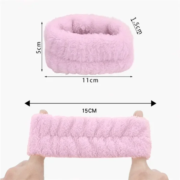 Summer Wrist Washing Belt 2pcs Soft Cotton Towel Washing Face Hand Towel With Water Absorption Prevent Wetness Wrist Washband 6