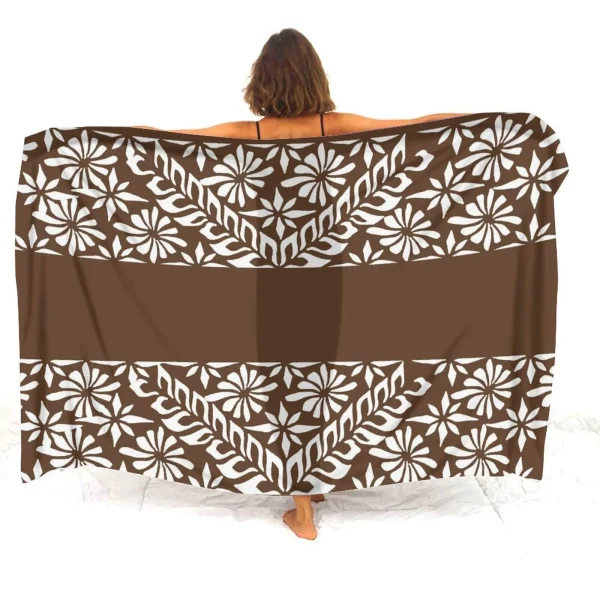 One piece bohemian style sports beach towel comfortable beach wear towel Polynesian Samoan tribal Samoan totem tattoo sarong 5