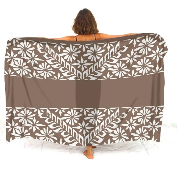 One piece bohemian style sports beach towel comfortable beach wear towel Polynesian Samoan tribal Samoan totem tattoo sarong 6