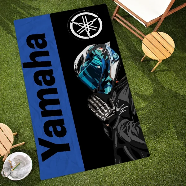Car Y-YAMAHAS Big Microfiber Beach Towels Quick Dry Towel Sand Beach Towels Pool Towel for Travel Swim Pool Yoga 1