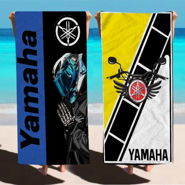Car Y-YAMAHAS Big Microfiber Beach Towels Quick Dry Towel Sand Beach Towels Pool Towel for Travel Swim Pool Yoga 3
