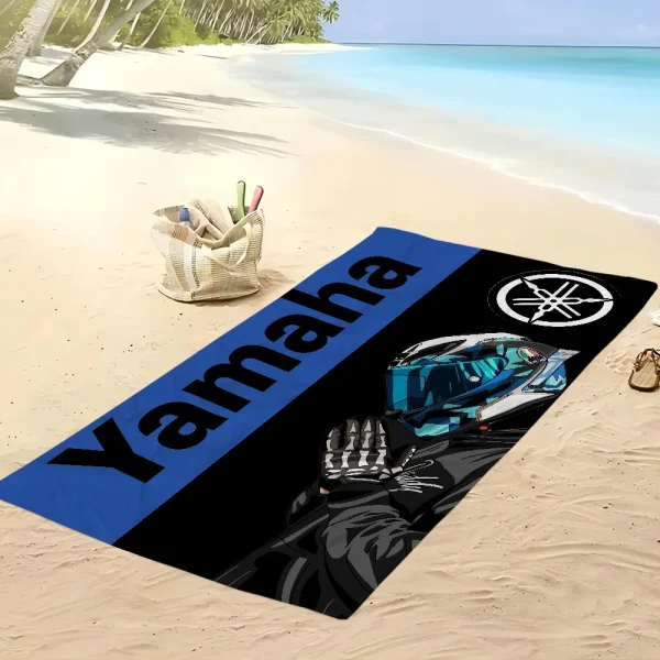 Car Y-YAMAHAS Big Microfiber Beach Towels Quick Dry Towel Sand Beach Towels Pool Towel for Travel Swim Pool Yoga 4
