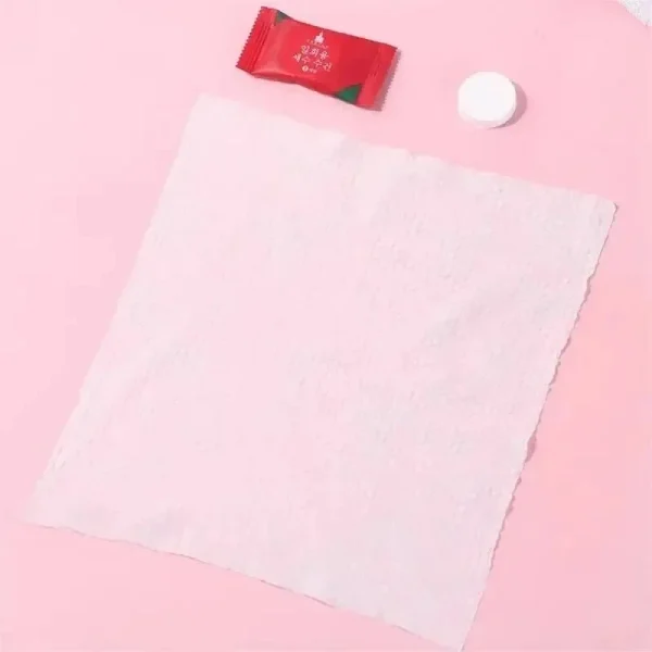 5/10/20/40PCS Portable Disposable Compressed Towels Soft Small Face Towels Travel Absorbent Compressed Towels Travel Essentials 5