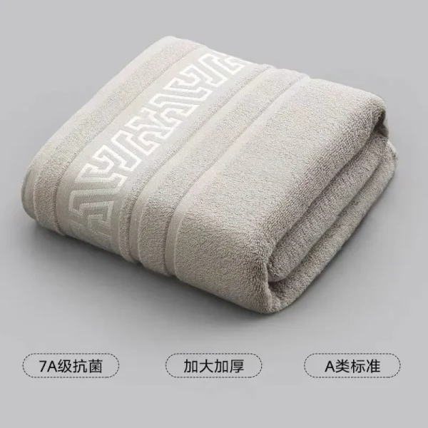 380g new pure cotton thick bath towel 70*140 soft absorbent no shedding color 6