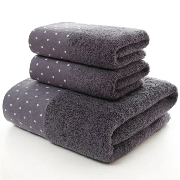 Pure Cotton Towel Super Absorbent Large Towels 35X75cm Thick Soft Bathroom Towels Comfortable Bath Towels 3