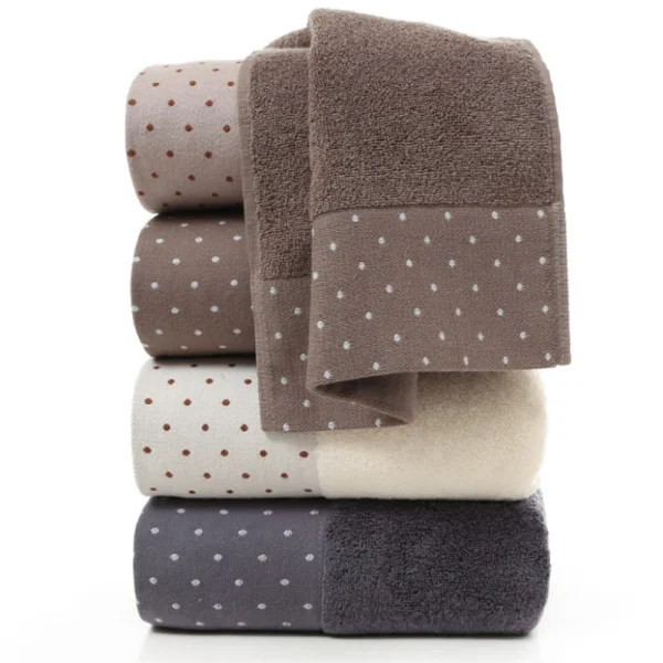 Pure Cotton Towel Super Absorbent Large Towels 35X75cm Thick Soft Bathroom Towels Comfortable Bath Towels 5