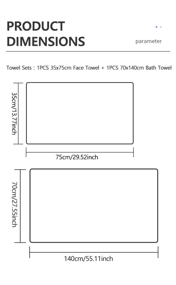 Coral Fleece Thickened Towel and Bath Towel Set, Solid Color, Soft and Absorbent, Suitable for Home Gym Face Washing Towels 6