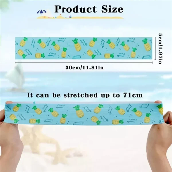 1/4Pcs New Colorful Sunbed Strap Windproof Durable Towel Bands High Elasticity Creative Lounger Strap for Luggage And Clothing 6