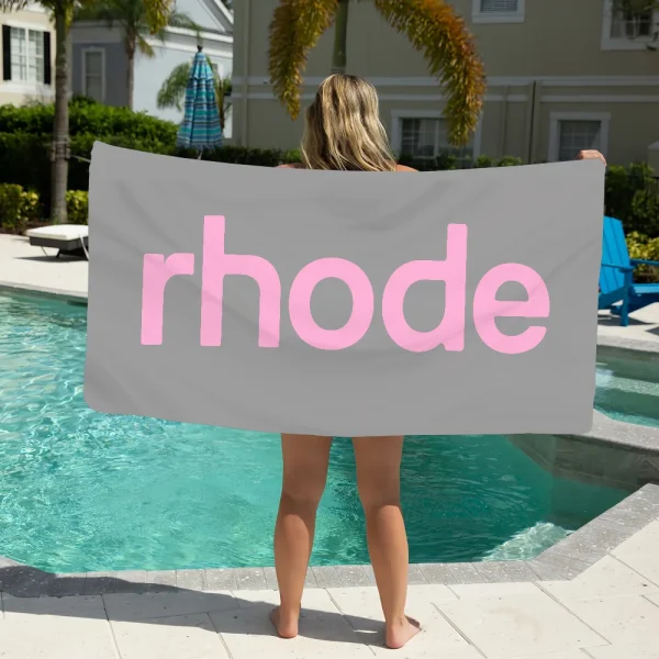 Luxury brand Fashion R-Rhode-Girl Towel Soft Pool Gift For Travel Gym Shower Camping Quick Dry Sports Large Beach Towel 2