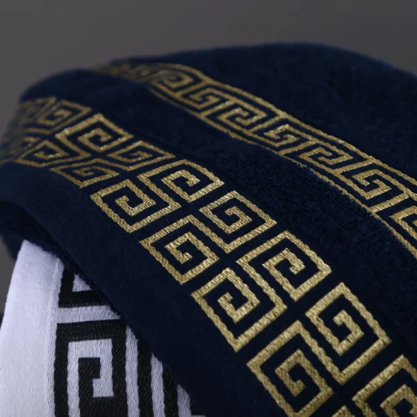 Oversized Bath Towel 140x70cm Black Green White Blue White Brown Embroidered Gift Big Bath Hand Face Towels Cover 수건 세트 Toallas 5