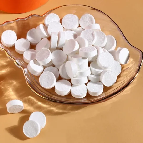 100PCS Compressed Towel Soft Disposable Coin Tissue Portable Mini Compressed Towel Absorbent Travel BBQ Outdoor Camping 5
