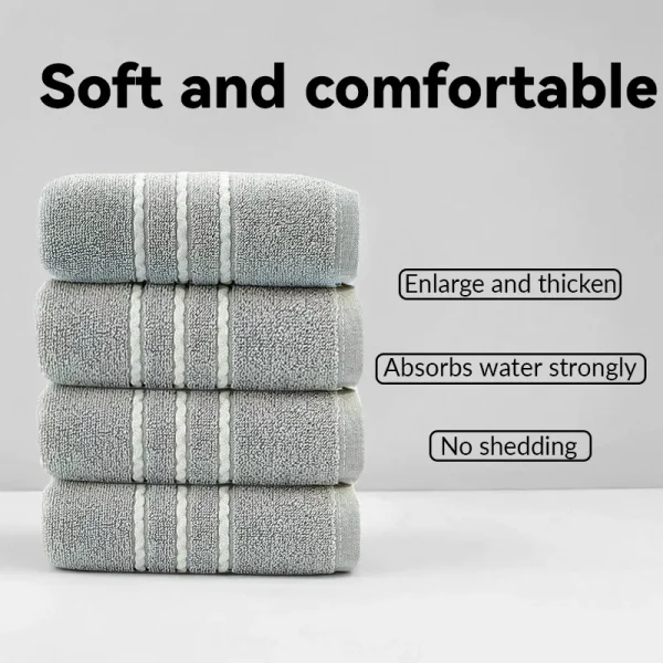 Premium 100% Cotton Traditional Towels soft, highly absorbent. Ideal for daily use, spa, gym. Multiple colors, perfect for home. 1
