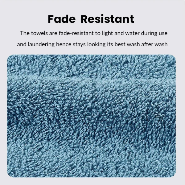 Premium 100% Cotton Traditional Towels soft, highly absorbent. Ideal for daily use, spa, gym. Multiple colors, perfect for home. 2