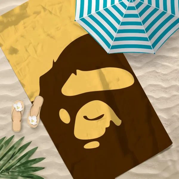 B-bAPE-e cartoon Towel Beach Quick Dry Soft Pool Towels Gift for Travel Gym Shower Camping sports 1