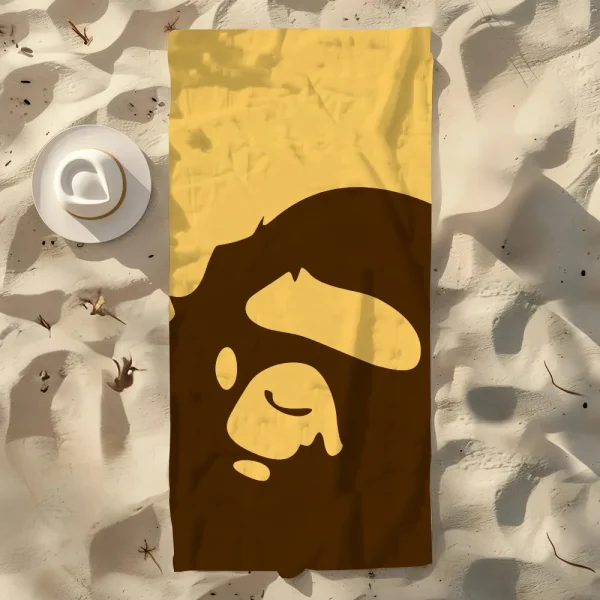 B-bAPE-e cartoon Towel Beach Quick Dry Soft Pool Towels Gift for Travel Gym Shower Camping sports 4