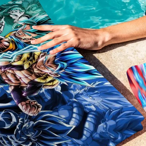 Dragon Ball-G-GOKU Big Microfiber Beach Towels Quick Dry Towel Sand Beach Towels Pool Towel for Travel Swim Pool Yoga 3