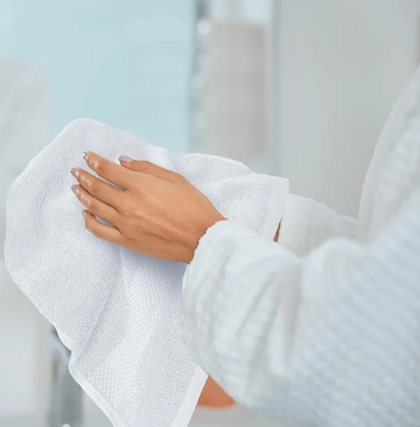 Luxurious Egyptian Cotton Hand Towels, Highly Absorbent, Face Towel Collection, Highly Absorbent, Hotel Spa, 13x29 Inch 6