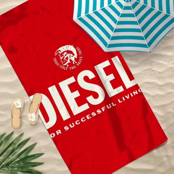 R-rudolf Die-sel Towel Beach Quick Dry Soft Pool Towels Gift for Travel Gym Shower Camping sports 1
